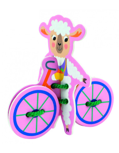 CH231915,Set de joaca creativa si libera, portabil - Orasul Animalelor