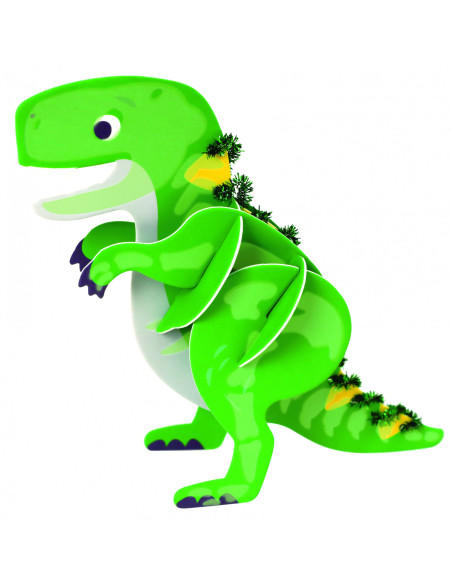 CH231894,Set de joaca creativa DIY, portabil - Lumea Dinozaurilor