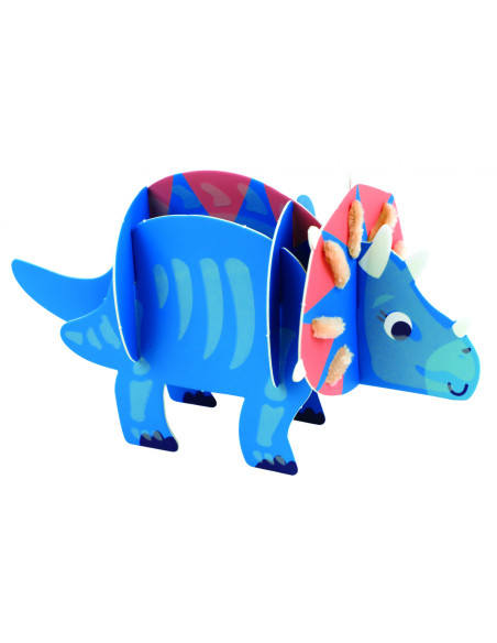 CH231894,Set de joaca creativa DIY, portabil - Lumea Dinozaurilor