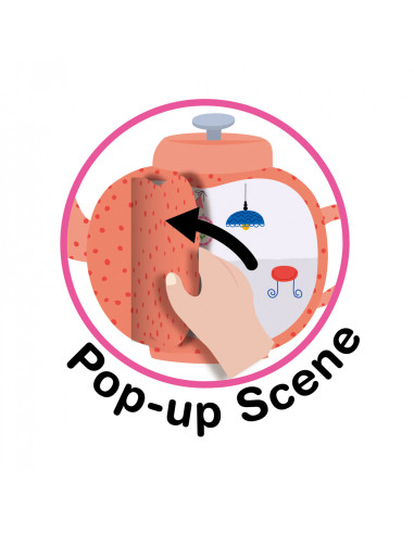 STB230005,Carte cu abtibilduri repozitionabilesi scene pop-up - Viata in Padure STB230005,Carte cu abtibilduri repozitionabilesi scene pop-up - Viata in Padure