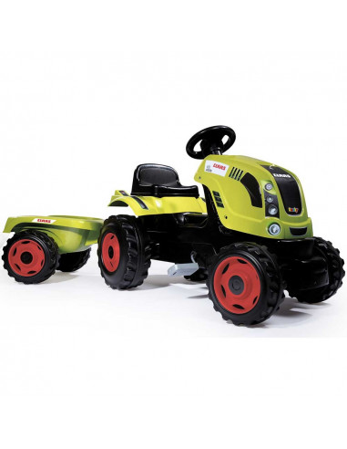 Tractor cu pedale si remorca Smoby Claas Farmer XL,S7600710114