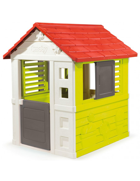 Casuta pentru copii Smoby Nature Playhouse,S7600810712