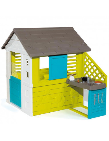 Casuta pentru copii Smoby Pretty cu bucatarie,S7600810711