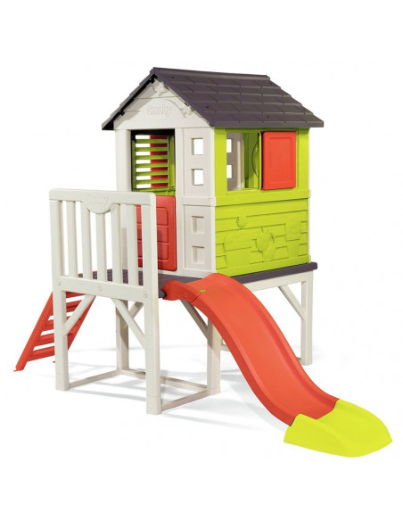 Casuta pentru copii Smoby pe piloni,S7600810800 Casuta pentru copii Smoby pe piloni,S7600810800