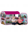 Cort de joaca John Caravan cu calut Schleich 100x70x80