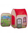 Cort de joaca John Farm cu figurina Schleich 72x72x105