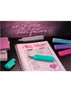 FC154681,TEXTMARKER SET 8 (6 PASTEL + 2 GALBEN) 1546 FABER-CASTELL 2