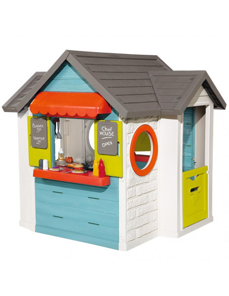 Casuta pentru copii Smoby Chef House,S7600810403 Casuta pentru copii Smoby Chef House,S7600810403