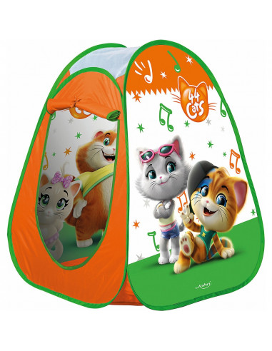 Cort de joaca John 44 Cats 75x75x90 cm,S130079444