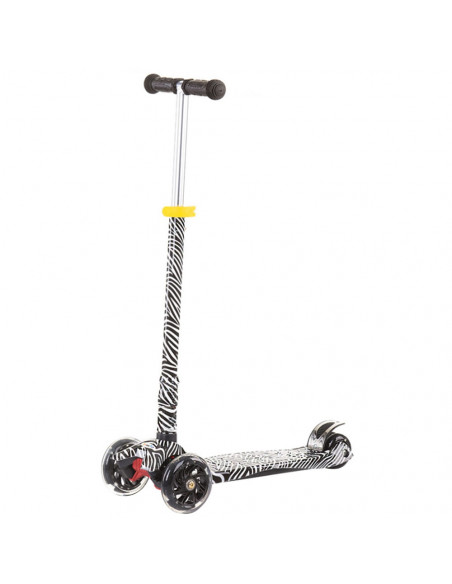 Trotineta Chipolino Croxer Evo black white,DSCRE0194BW