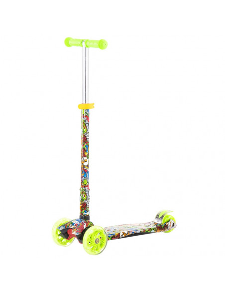 Trotineta Chipolino Croxer Evo green grafitti,DSCRE0196GG