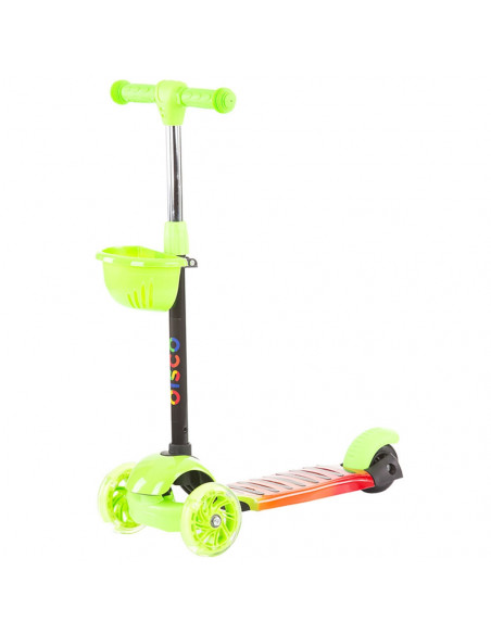 Trotineta Chipolino Disco green orange,DSDIS0192GO