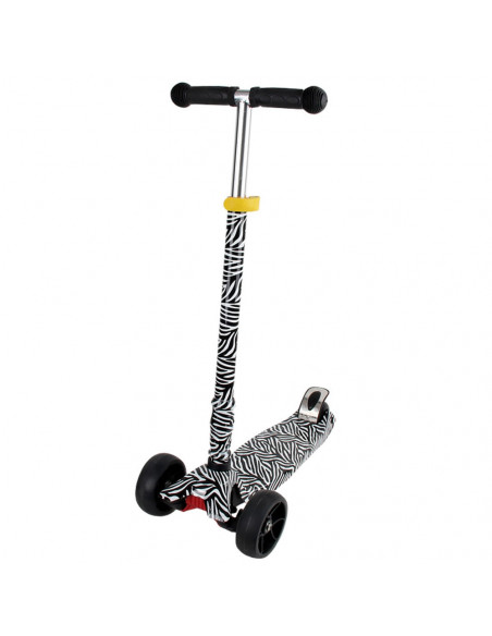 Trotineta Chipolino Croxer Evo black white,DSCRE0204BW