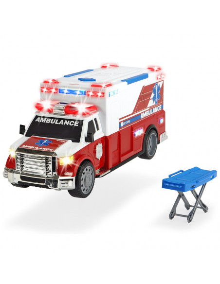 Masina ambulanta Dickie Toys Ambulance DT-375 cu
