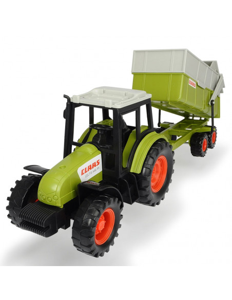 Tractor Dickie Toys Class Celtis 446 RX cu remorca,S203736004