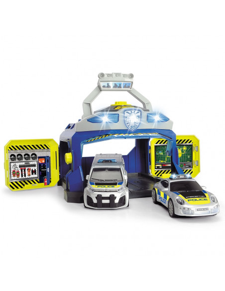 Pista de masini Dickie Toys Command Unit cu 2