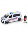 Masina de politie Dickie Toys Citroen SpaceTourer cu radar de