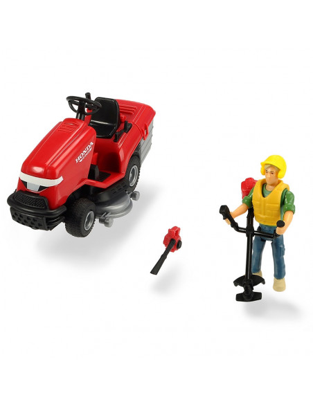 Masina de tuns iarba Dickie Toys Playlife Lawn Mower Set cu