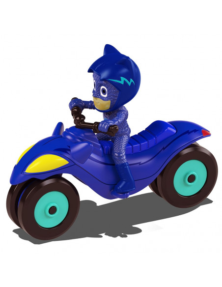 Motocicleta Dickie Toys Eroi in Pijama Moon Rover cu figurina
