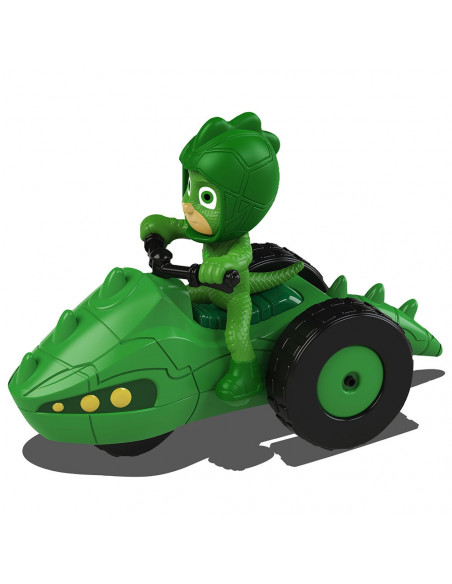 Motocicleta Dickie Toys Eroi in Pijama Moon Rover cu figurina