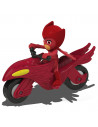 Motocicleta Dickie Toys Eroi in Pijama Moon Rover cu figurina