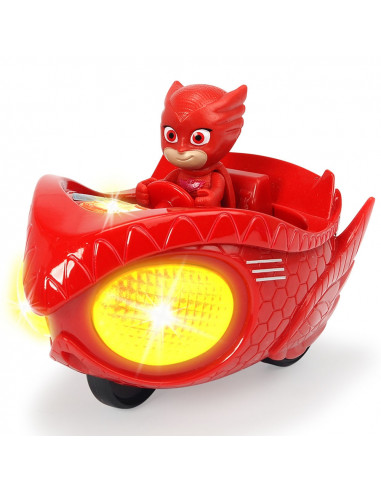 Masina Dickie Toys Eroi in Pijama Mission Racer Owlette cu