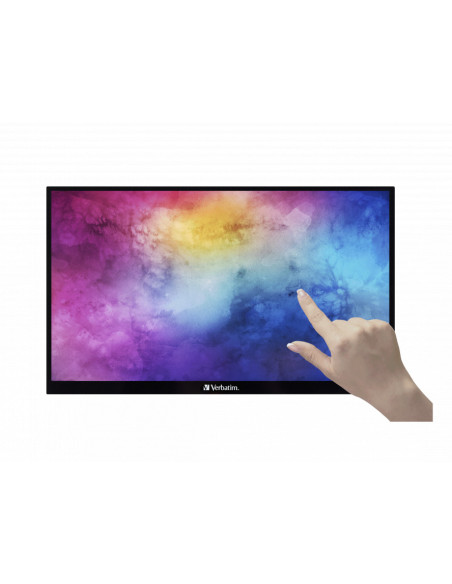 49592,Monitor tactil portabil Verbatim 15.6" "49592" (include TV 6.00 lei)