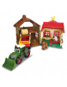 Set Dickie Toys Happy Farm House cu tractor si