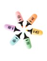 Marker evidentiator mini MK402/6 Daco, 6 buc./set, Pastel