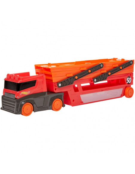 Camion Hot Wheels by Mattel Mega transportator cu