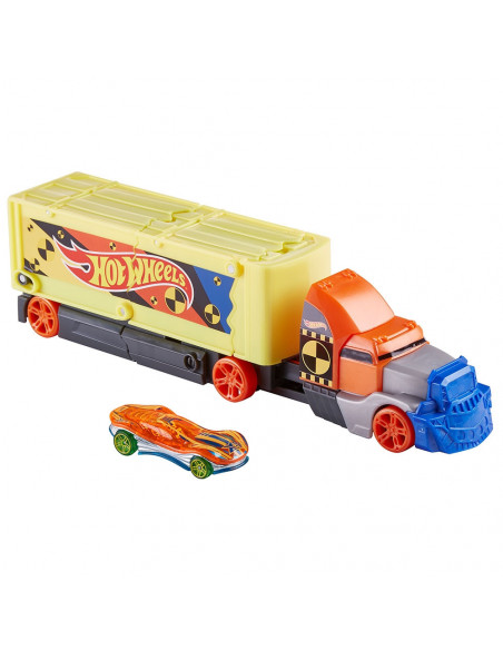 Set Hot Wheels by Mattel Camion coliziune cu 1 masinuta,MT-GCK39