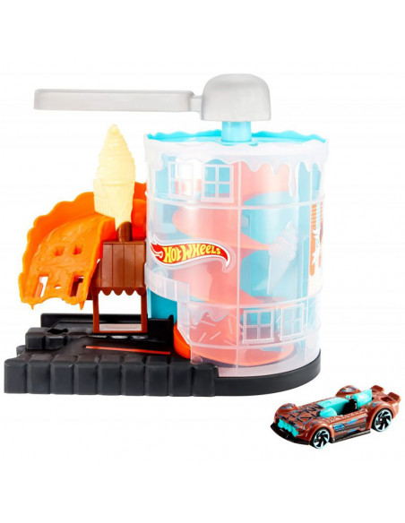 Pista de masini Hot Wheels by Mattel City Downtown Ice Cream