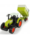 Tractor Dickie Toys Claas Ares cu remorca,S203739000