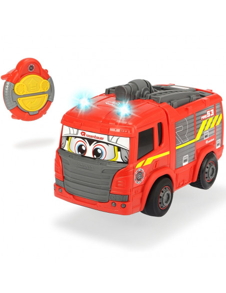 Masina de pompieri Dickie Toys Happy Fire Truck cu Masina de pompieri Dickie Toys Happy Fire Truck cu