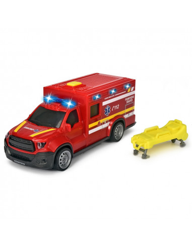Masina ambulanta Dickie Toys City Ambulance SMURD cu