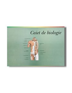 Caiet de biologie mare 29.5 x 20.5 cm, 24 file