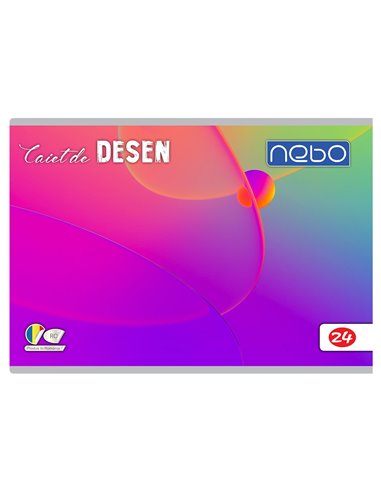 Caiet desen Nebo 16596, 24 file