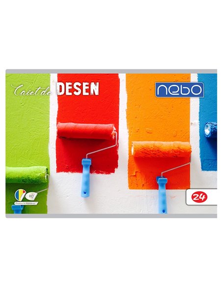 Caiet desen Nebo 16596, 24 file