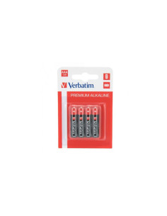 BATERIE VERBATIM AAA (R3), 1.5V alcalina, 4 buc., "49920",49920 2