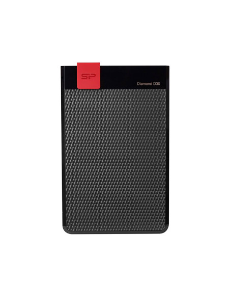 SP010TBPHDD3SS3K,HDD extern portabil Silicon Power Diamond D30 1TBultra slim USB 3.1 negru "SP010TBPHDD3SS3K" (include TV 0.8lei