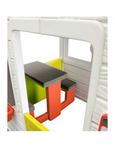 Casuta pentru copii Smoby Friends Playhouse cu