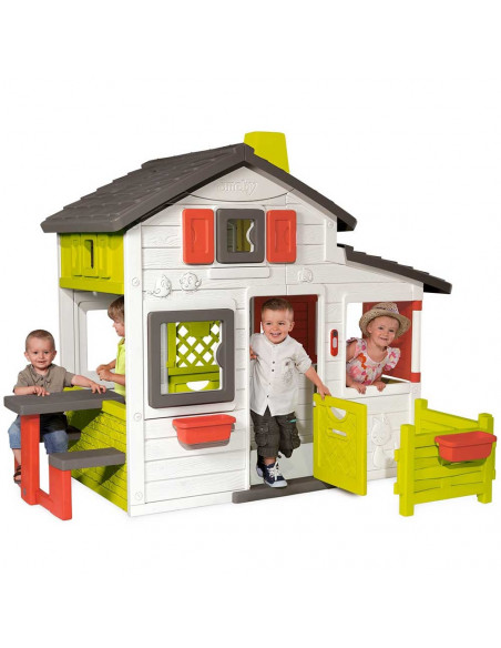 Casuta pentru copii Smoby Friends Playhouse cu