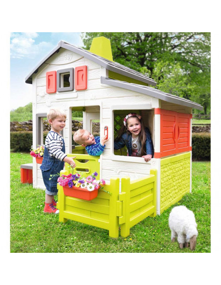 Casuta pentru copii Smoby Friends Playhouse cu