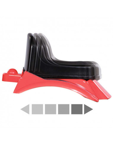 Tractor cu pedale si remorca Smoby Farmer XL rosu,S7600710108
