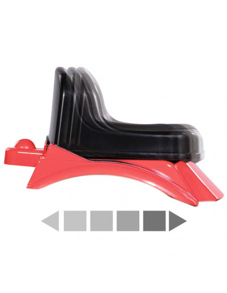 Tractor cu pedale si remorca Smoby Farmer XL rosu,S7600710108