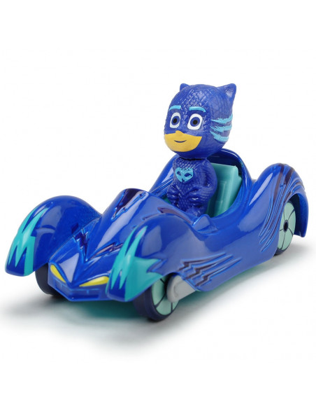 Masina Dickie Toys Eroi in Pijama Cat-Car cu figurina,S203141000