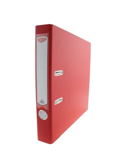 Biblioraft plastifiat A4, 50 mm Daco BP150R, Rosu