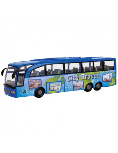 Autobuz Dickie Toys Touring Bus albastru,S203745005-BL
