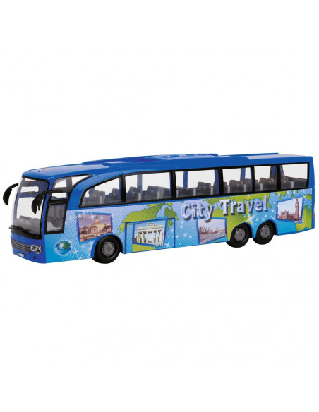 Autobuz Dickie Toys Touring Bus albastru,S203745005-BL