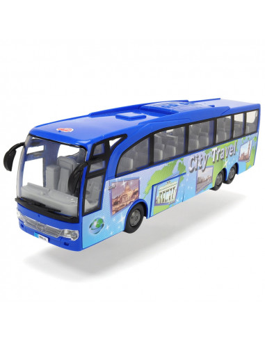 Autobuz Dickie Toys Touring Bus albastru,S203745005-BL